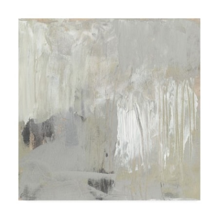 Jennifer Goldberger 'Neutral Composition Ii' Canvas Art,18x18